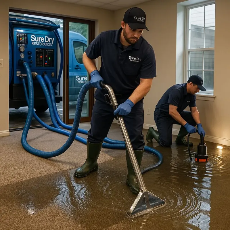 Water Extraction and Removal process in Wilburton, OK